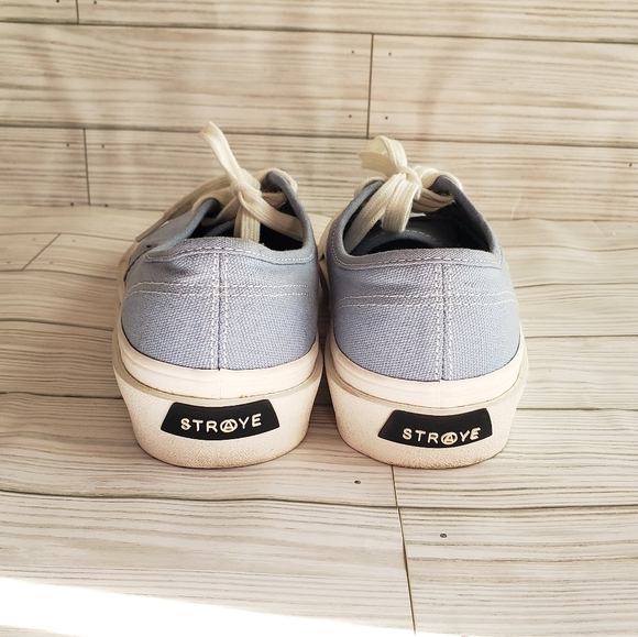 STRAYE Blue Denim Skateboard Shoes - Picture 4 of 6